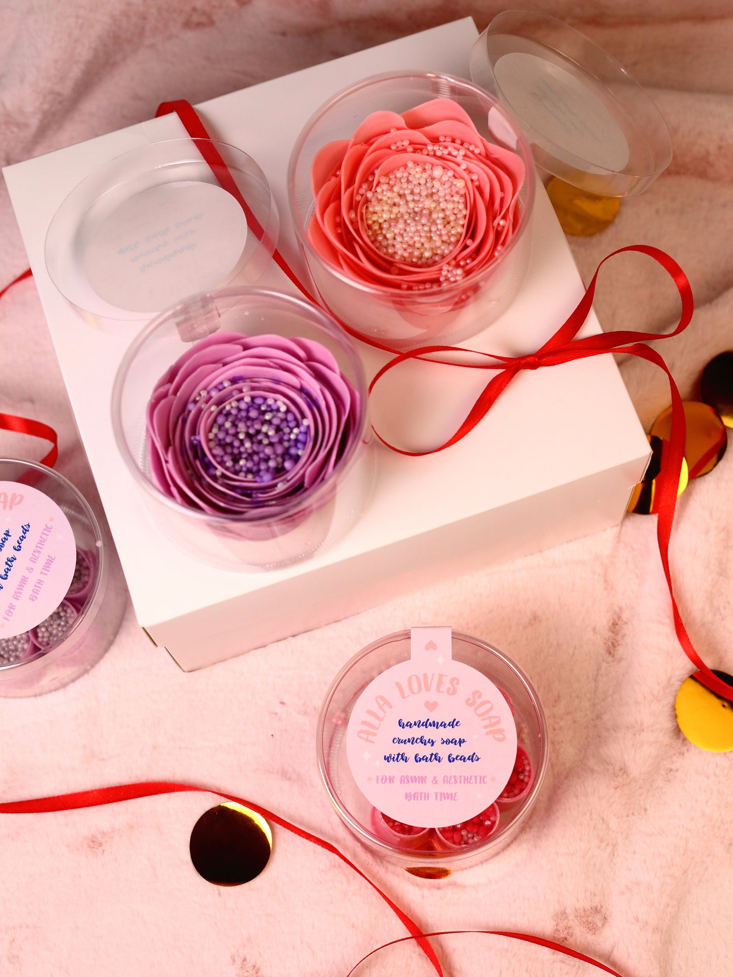 Standart Massage Bliss Box with 2 ASMR Soaps