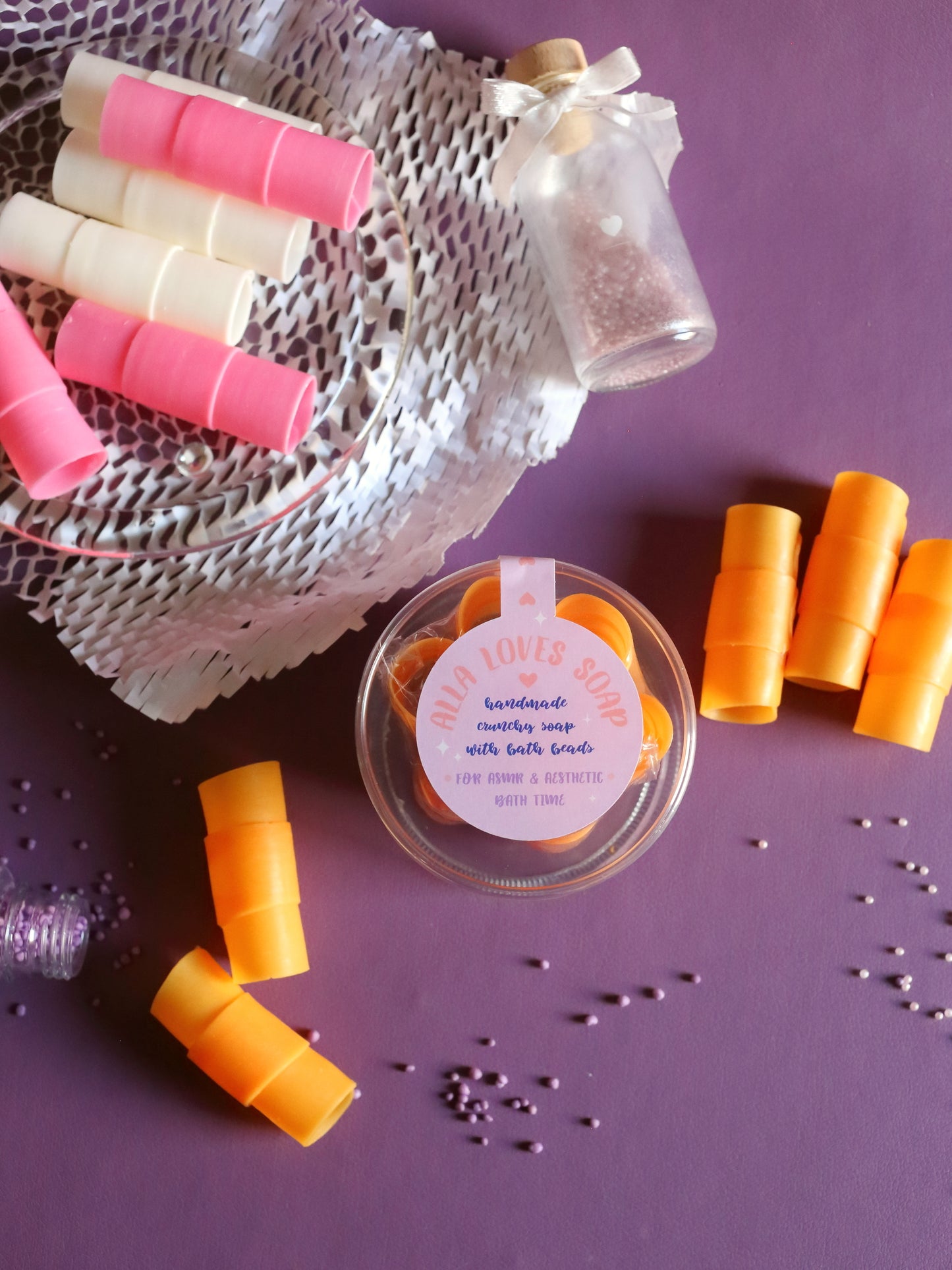 ASMR Crunch Tubes for Foaming
