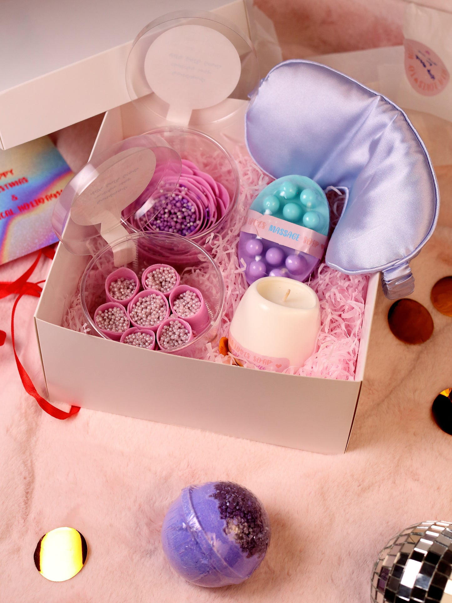 Standart Massage Bliss Box with 2 ASMR Soaps