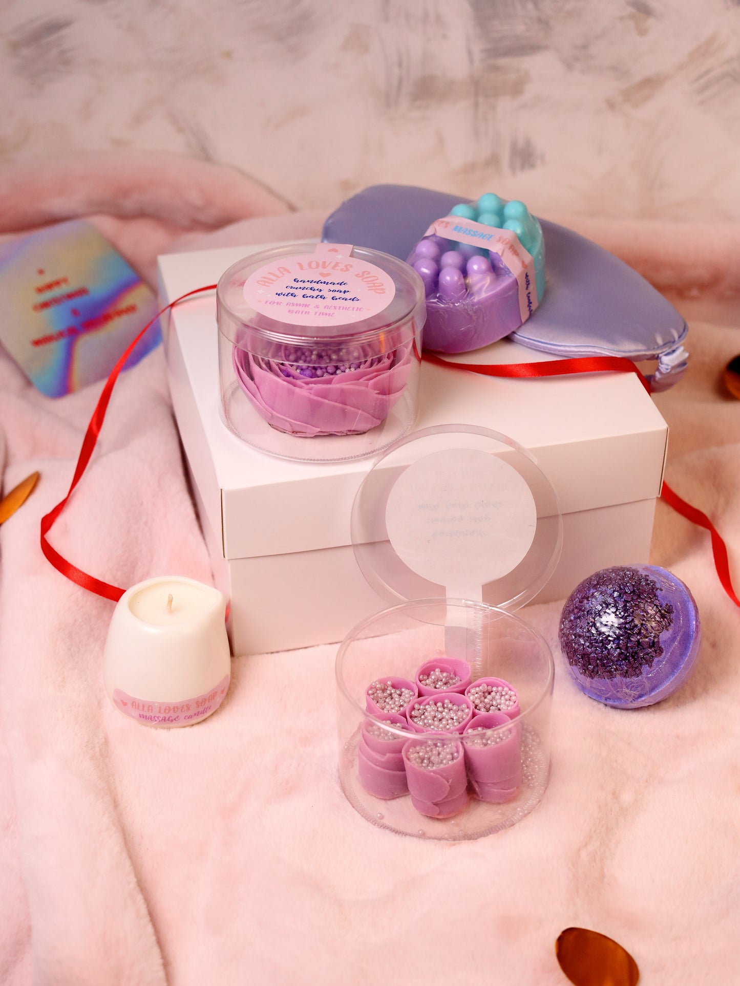 Standart Massage Bliss Box with 2 ASMR Soaps