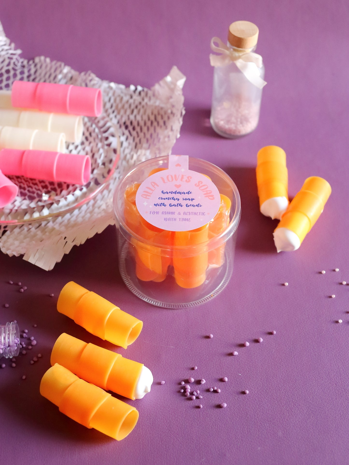 ASMR Crunch Tubes for Foaming
