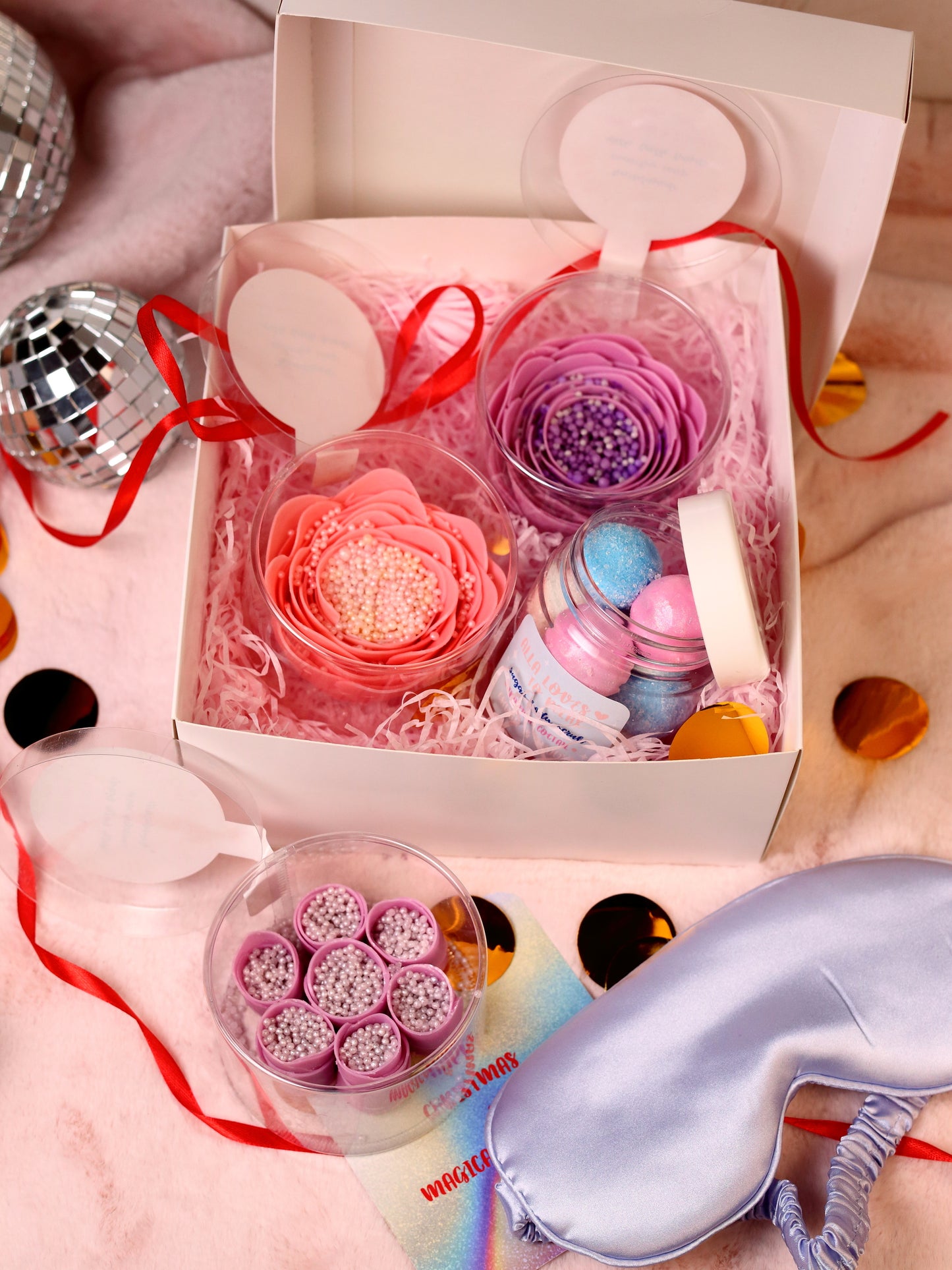 Standart Box with 3 ASMR Soaps and Sugar Scrub