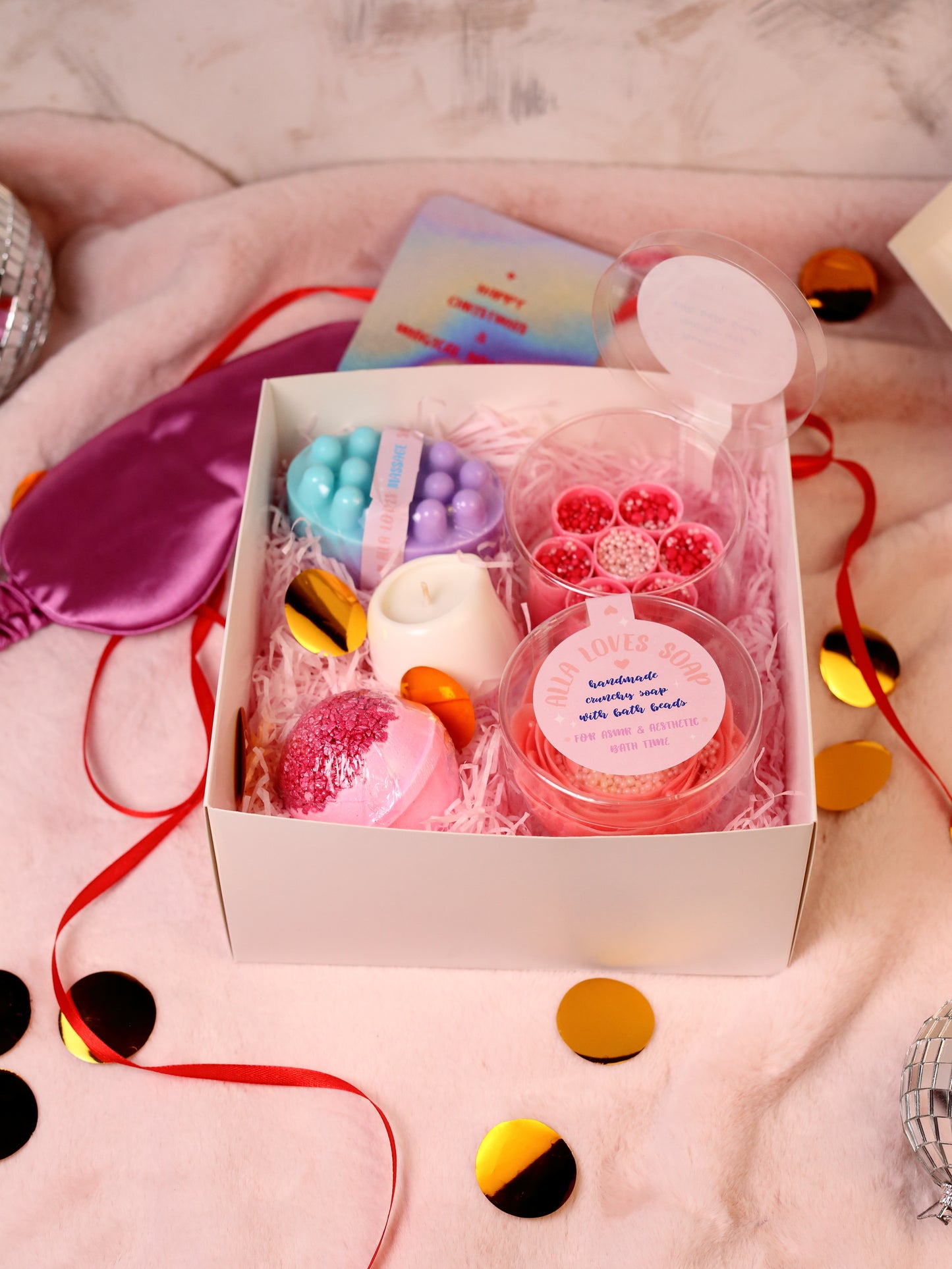 Standart Massage Bliss Box with 2 ASMR Soaps