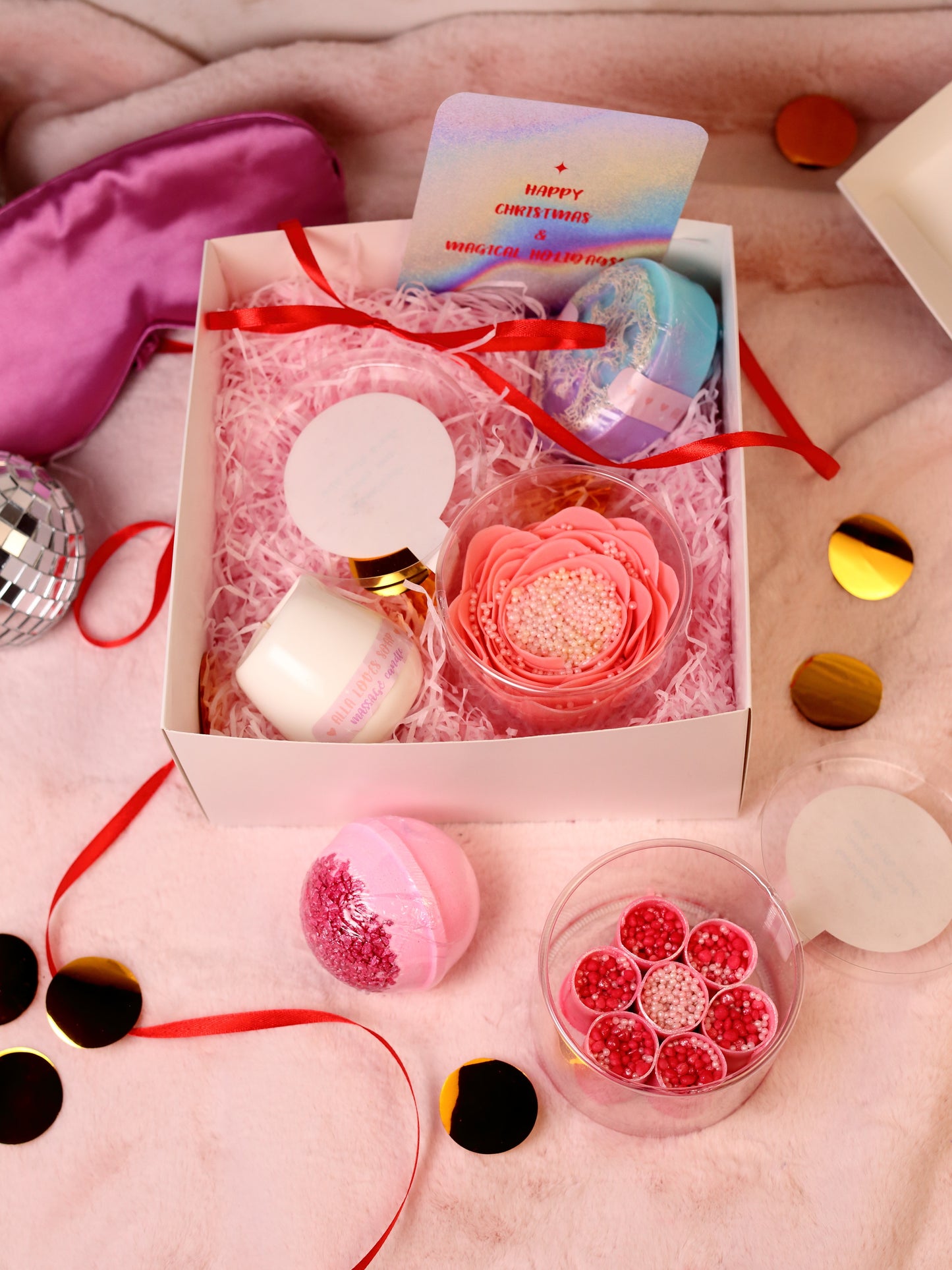 Standart Massage Bliss Box with 2 ASMR Soaps