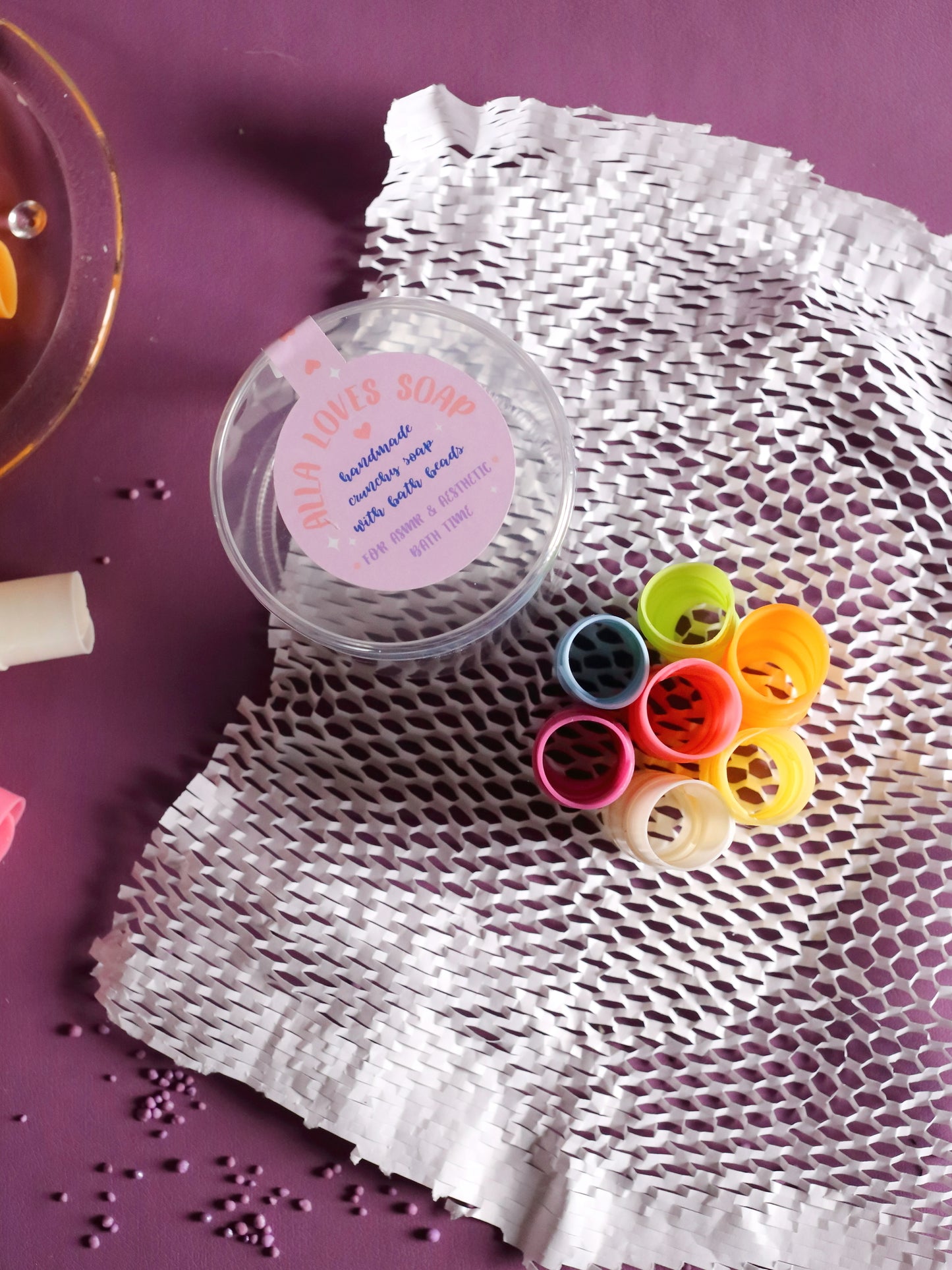 ASMR Crunch Tubes for Foaming