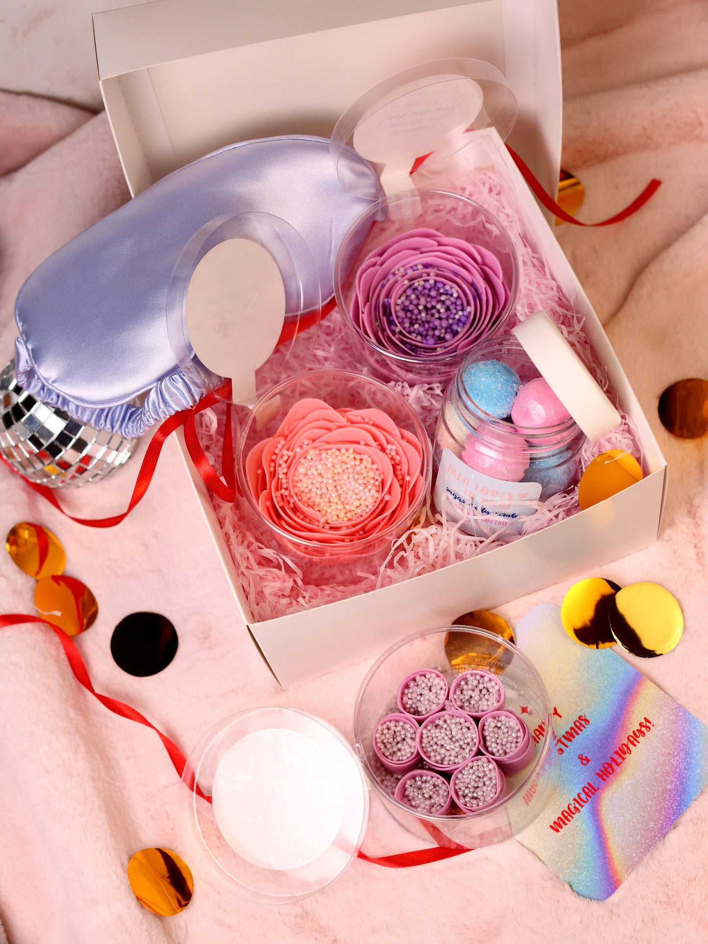 Standart Box with 3 ASMR Soaps and Sugar Scrub