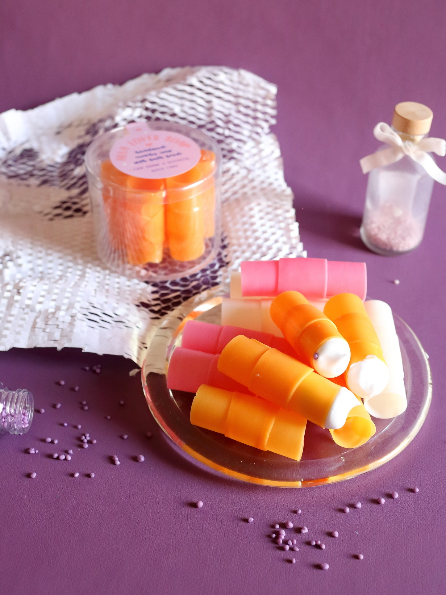 ASMR Crunch Tubes for Foaming