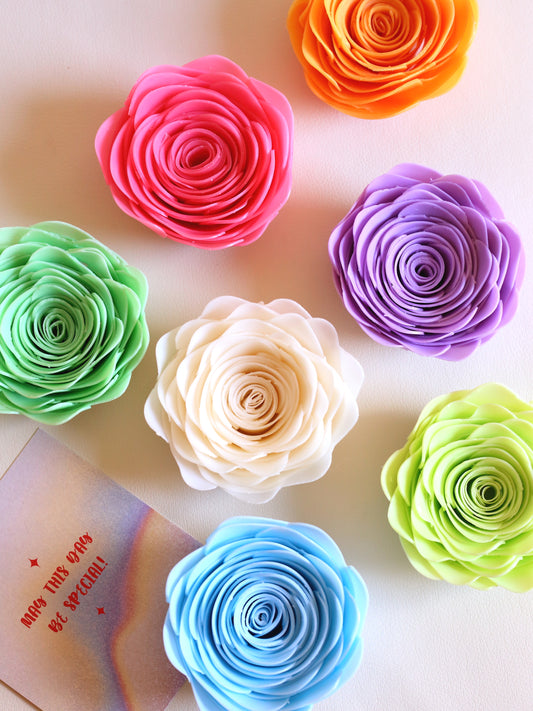 ASMR Single Rose-Shaped Crispy Soap