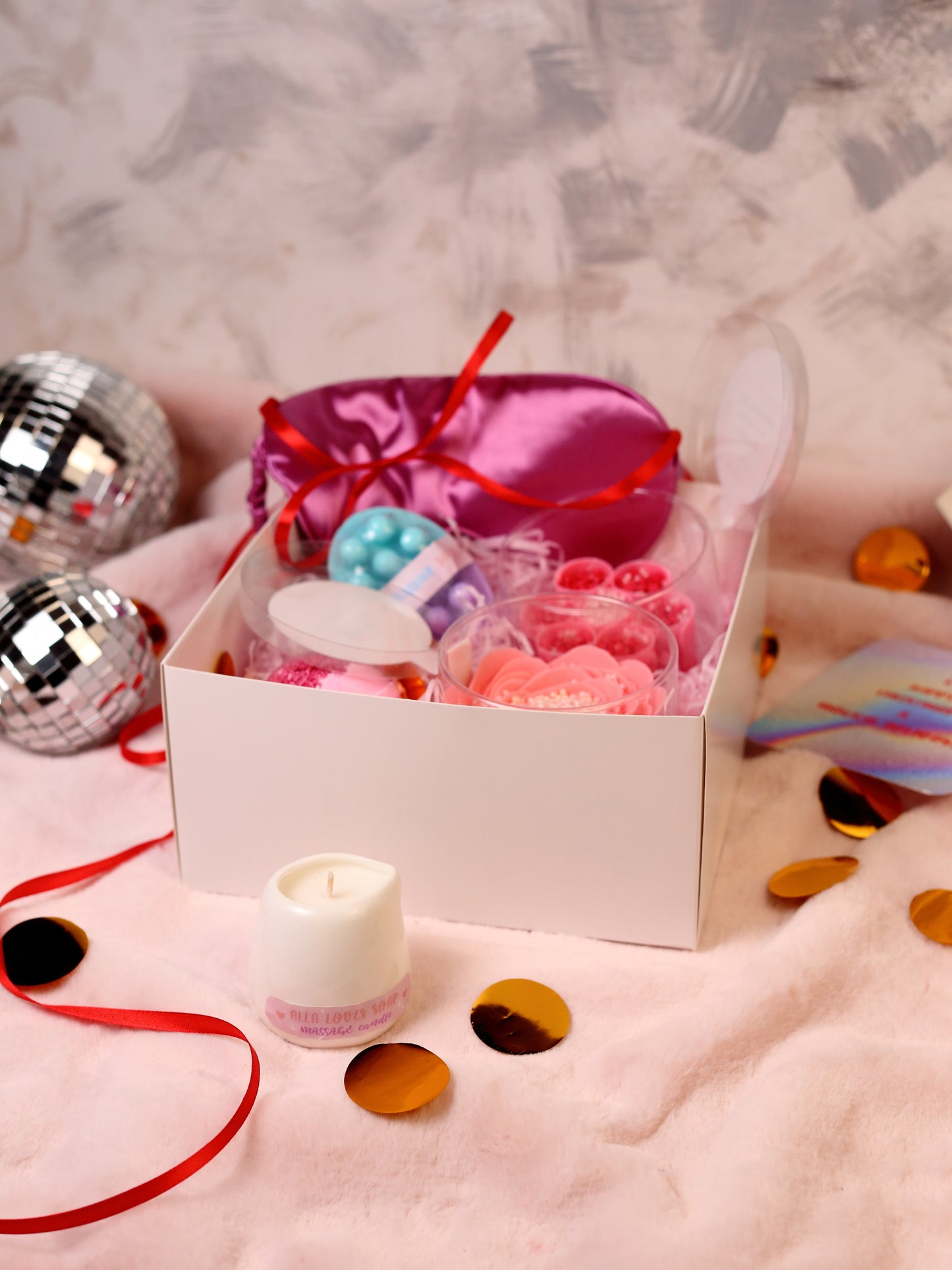 Standart Massage Bliss Box with 2 ASMR Soaps